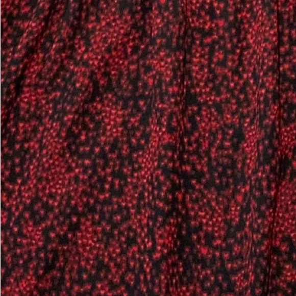 beachlunchlounge‎ Red and Black Midi Dress | Tiny Hearts Print - Picture 12 of 12